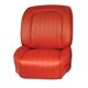 Vinyl Seat Covers- Red For 1960 Corvette