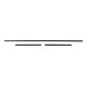 1964-1965 Chevelle 2-Door Hardtop Rear Window Trim, 3 Pieces