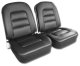 Vinyl Seat Covers- Black For 1965 Corvette