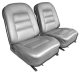 Vinyl Seat Covers- Silver For 1965 Corvette