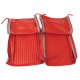 Leather Seat Covers- Red For 1964 Corvette