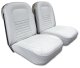 Leather Seat Covers- White For 1967 Corvette