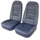 Leather Seat Covers Royal Blue 100%-Leather For 1972 Corvette