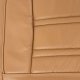 Leather Seat Covers Medium Saddle 100%-Leather For 1973-1974 Corvette