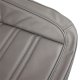 Leather Seat Covers- Silver 100%-Leather For 1974 Corvette