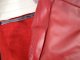 Leather Seat Covers Red Leather/Vinyl Original 2" Bolster For 82 Corvette