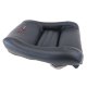 420120E Embroidered OE Style Seat Covers Black Leather/Vinyl w/ 4" Bolster For 79-81 Corvette