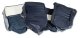 Mounted Leather Seat Covers Dark Blue 100%-Leather 2" Bolster For 79-81 Corvette