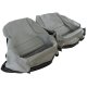 Leather Seat Covers Gray 100%-Leather 4" Bolster For 1982 Corvette