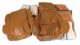 Leather Seat Covers- Saddle Standard For 1989-1991 Corvette