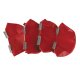 Leather Seat Covers- Red Sport For 1989-1990 Corvette