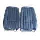 Leather-Like Vinyl Seat Covers Dark Blue For 1968 Corvette