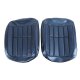 Leather-Like Vinyl Seat Covers Dark Blue For 1968 Corvette