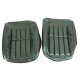 Leather-Like Vinyl Seat Covers- Green For 1970 Corvette