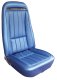 Leather-Like Vinyl Seat Covers Bright Blue For 1970 Corvette