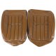 Leather-Like Vinyl Seat Covers Dark Saddle For 1970-1971 Corvette