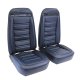 Leather-Like Vinyl Seat Covers Dark Blue For 1973-1974 Corvette