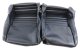 Leather-Like Vinyl Seat Covers Dark Blue 2" Bolster For 79-81 Corvette