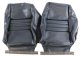 Leather-Like Vinyl Seat Covers Dark Blue 2" Bolster For 79-81 Corvette