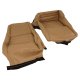 Leather-Like Vinyl Seat Covers Doeskin 2" Bolster For 1979-80 Corvette