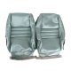 Leather-Like Vinyl Seat Covers Silvergreen 2" Bolster For 1982 Corvette