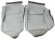 Leather-Like Vinyl Seat Covers Gray 2" Bolster For 1982 Corvette