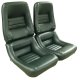 Leather-Like Vinyl Seat Covers Green 4" Bolster For 1979 Corvette