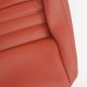 Leather-Like Vinyl Seat Covers Cinnabar 4" Bolster For 1981 Corvette