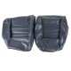 Leather-Like Vinyl Seat Covers Dark Blue 4" Bolster For 79-81 Corvette