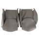 Leather-Like Vinyl Seat Covers Gray Standard For 1988 Corvette