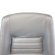 Mounted Leather Seat Covers Silver 4" Bolstr For 1981 Corvette