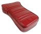 1976 C3 Corvette Reproduction Center Armrest - Firethorn Leather W/Vinyl