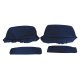 Headrest Covers- Dark Blue ABS For 1968 Corvette