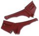 1974-1975 C3 Corvette Interior Rear Quarter Panels Oxblood Coupe