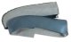 1959-1960 C1 Corvette Vinyl Armrest Cover Pair W/O Pad - Blue