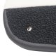 Door Panels White W/Black Carpet Coupe W/Felt For 1964 Corvette