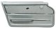 Door Panel- Silver Coupe W/Trim LH For 1965-1966 Corvette