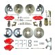 1964-1971 Oldsmobile 442 Front and Rear Brake Conversion Kit The Right Stuff AFXSD21DZ