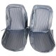 Vinyl Seat Covers- Dark Blue For 1963 Corvette