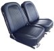 Vinyl Seat Covers- Dark Blue For 1964 Corvette