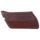 Leather Door Panel- Claret LH For 1980 Corvette