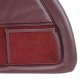 Leather Door Panel- Claret LH For 1980 Corvette