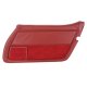 Leather Door Panel- Red RH For 1982 Corvette