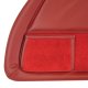 Leather Door Panel- Red RH For 1982 Corvette