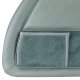 Leather Door Panel- Silvergreen RH For 1982 Corvette