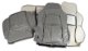 Leather Seat Covers- Gray Standard For 1994-1996 Corvette