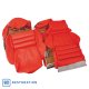 Leather Seat Covers- Red Sport For 1993 Corvette