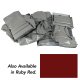 Leather-Like Vinyl Seat Covers Ruby Red Sport For 1993 Corvette