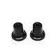 1963-1978 Full-Size Chevrolet Black Vent Pull Knobs, 2 pieces, Sold as a Pair