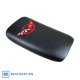 C5 Corvette Embroidered Console Lid Black with Red Logo